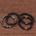 Lava Rock Bead Bracelets