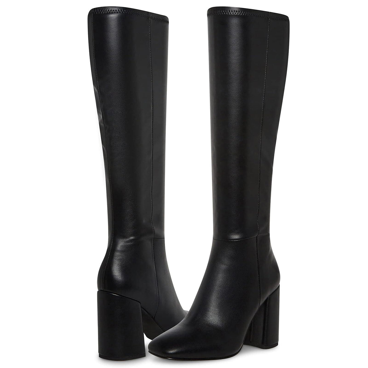 SOVANYOU Black Knee High Boots, 6