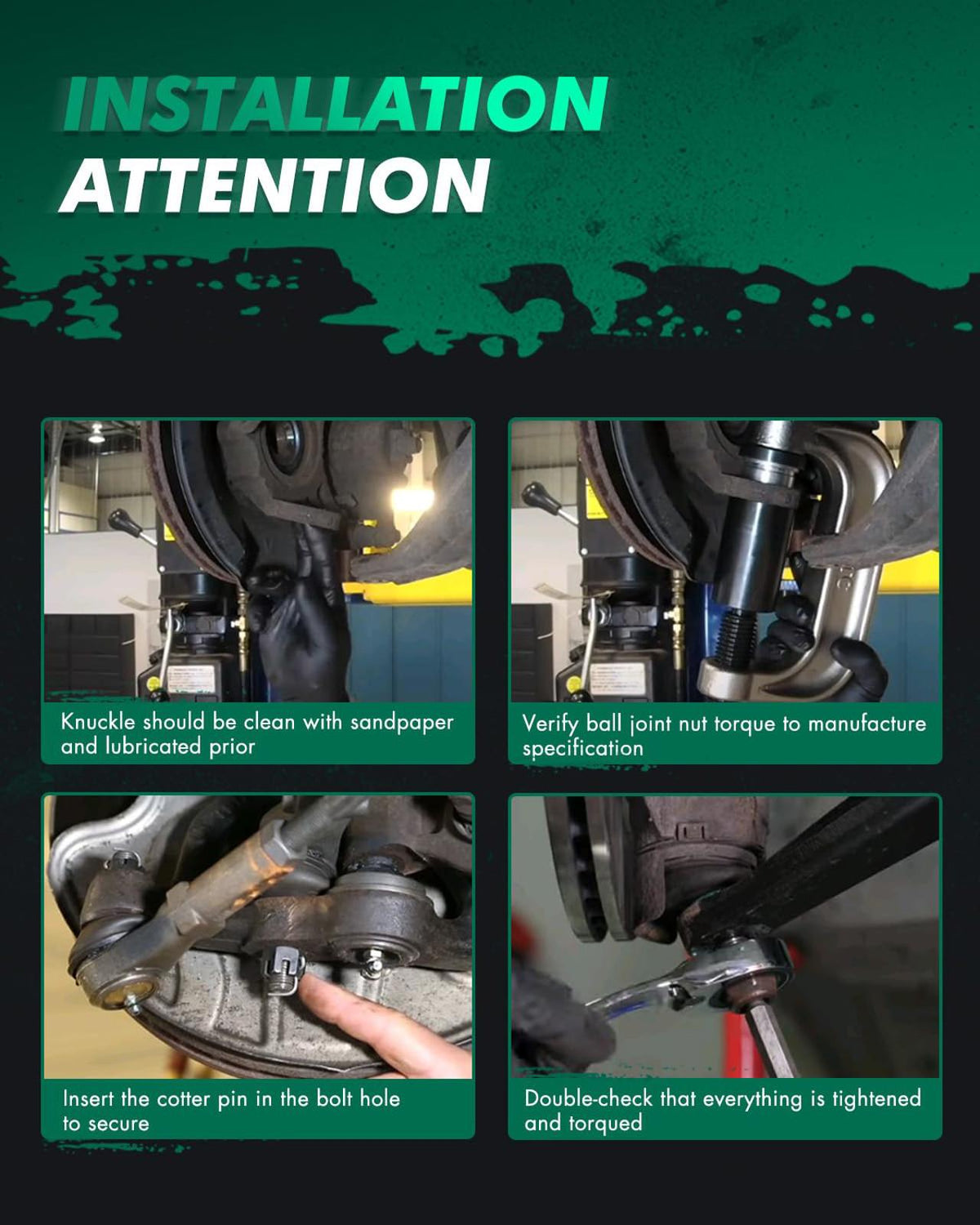 Partial Front Suspension Kit, 2004-2005 for Chevy Colorado or GMC Canyon