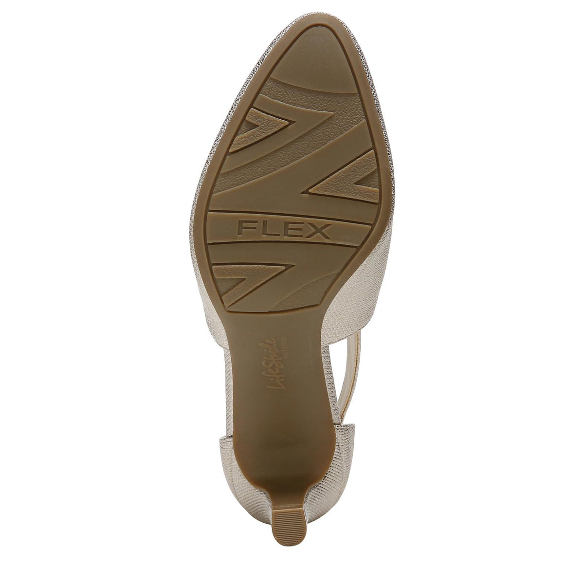 Lifestride Womens Giovanna 2 Pumps Platino, Gold, size 9
