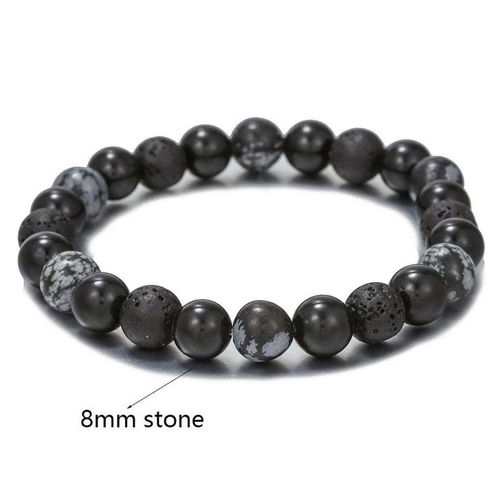 Lava Rock Bead Bracelets