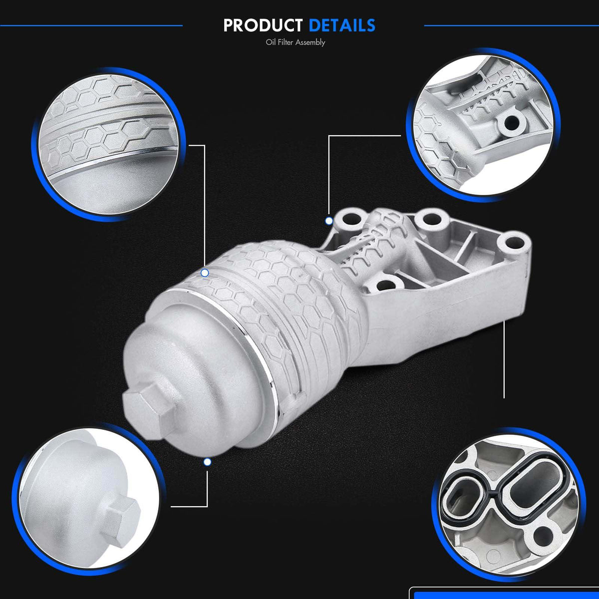 26300-3LAA0 Upgrade Aluminum Oil Filter Complete Assembly Kit