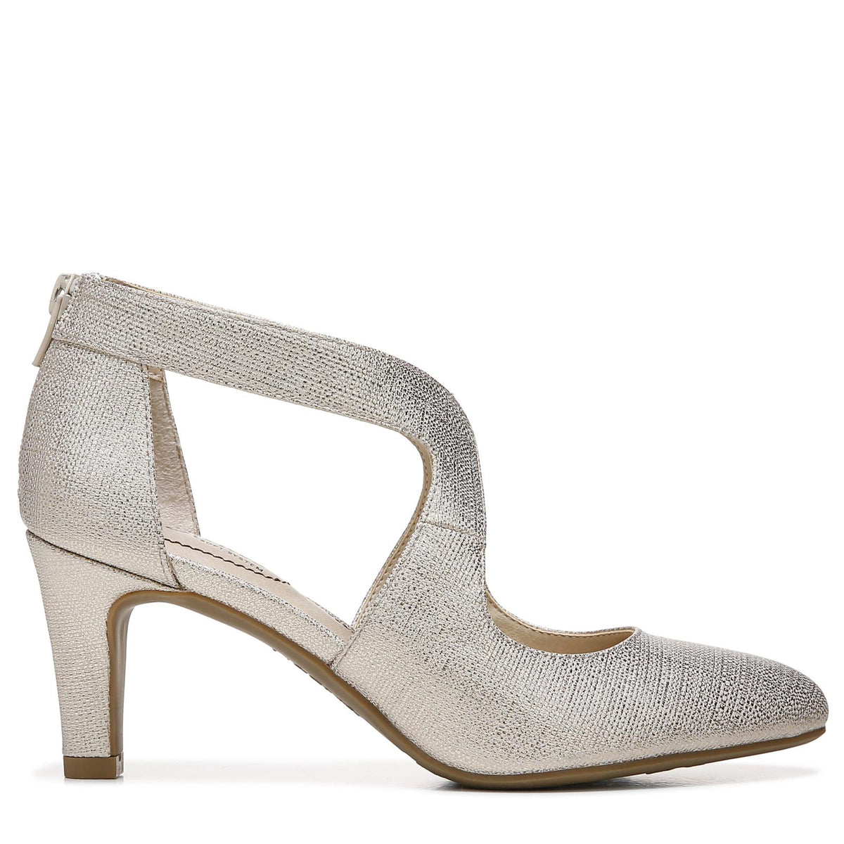 Lifestride Womens Giovanna 2 Pumps Platino, Gold, size 9