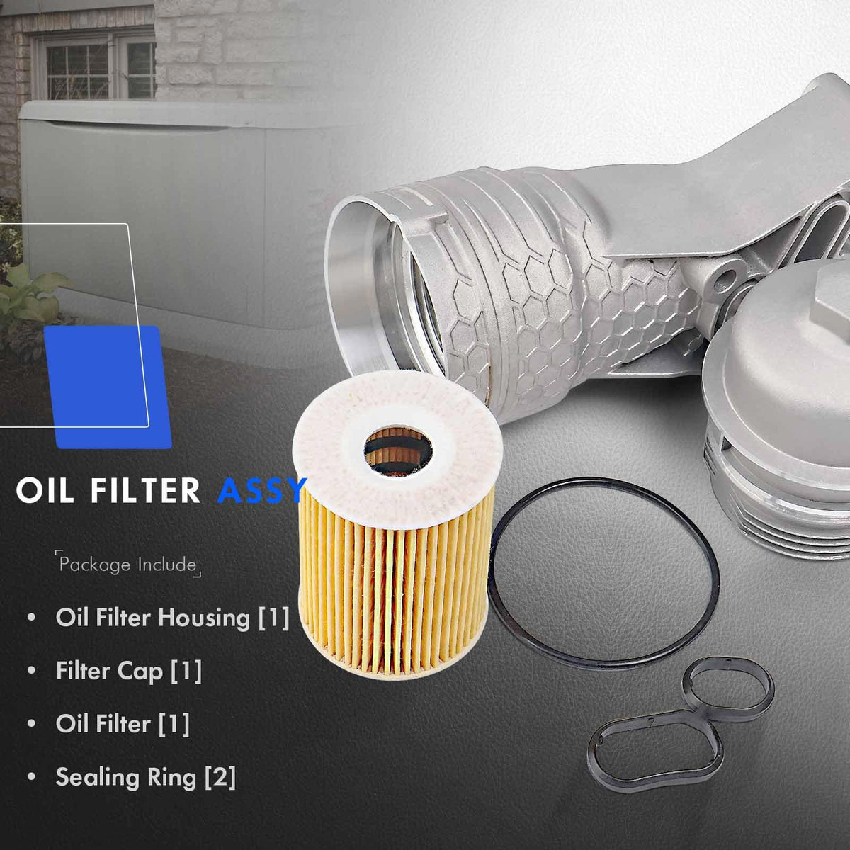 26300-3LAA0 Upgrade Aluminum Oil Filter Complete Assembly Kit
