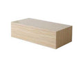 Monolith Travertine Coffee Table, Brand new