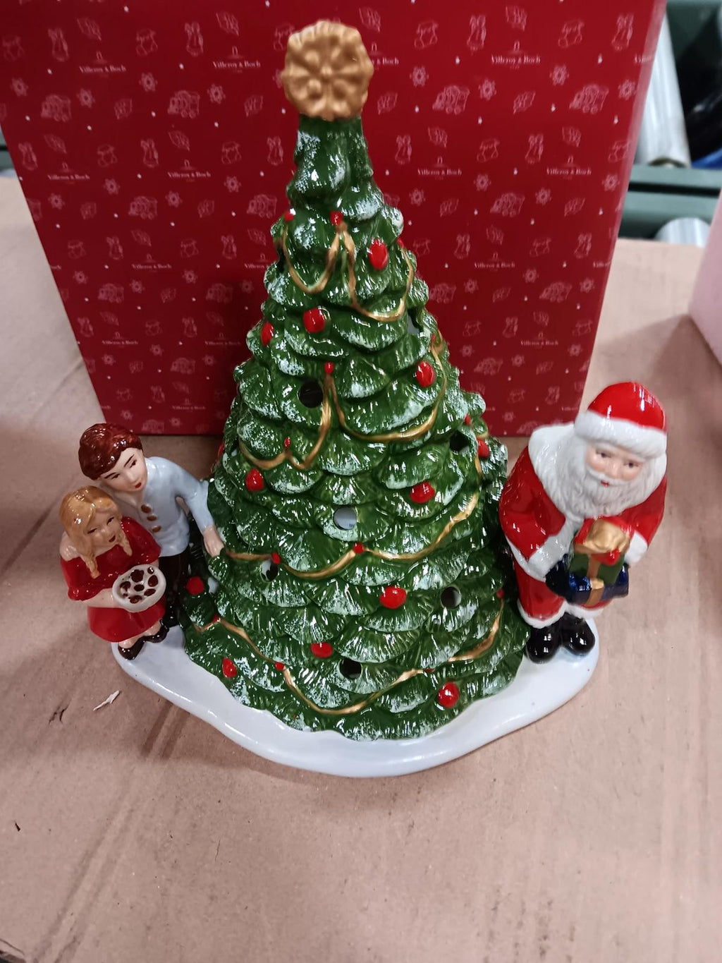Villeroy & Boch Christmas Toy's Collection, 6.5x6.5x8.5 in, Tealight Holder