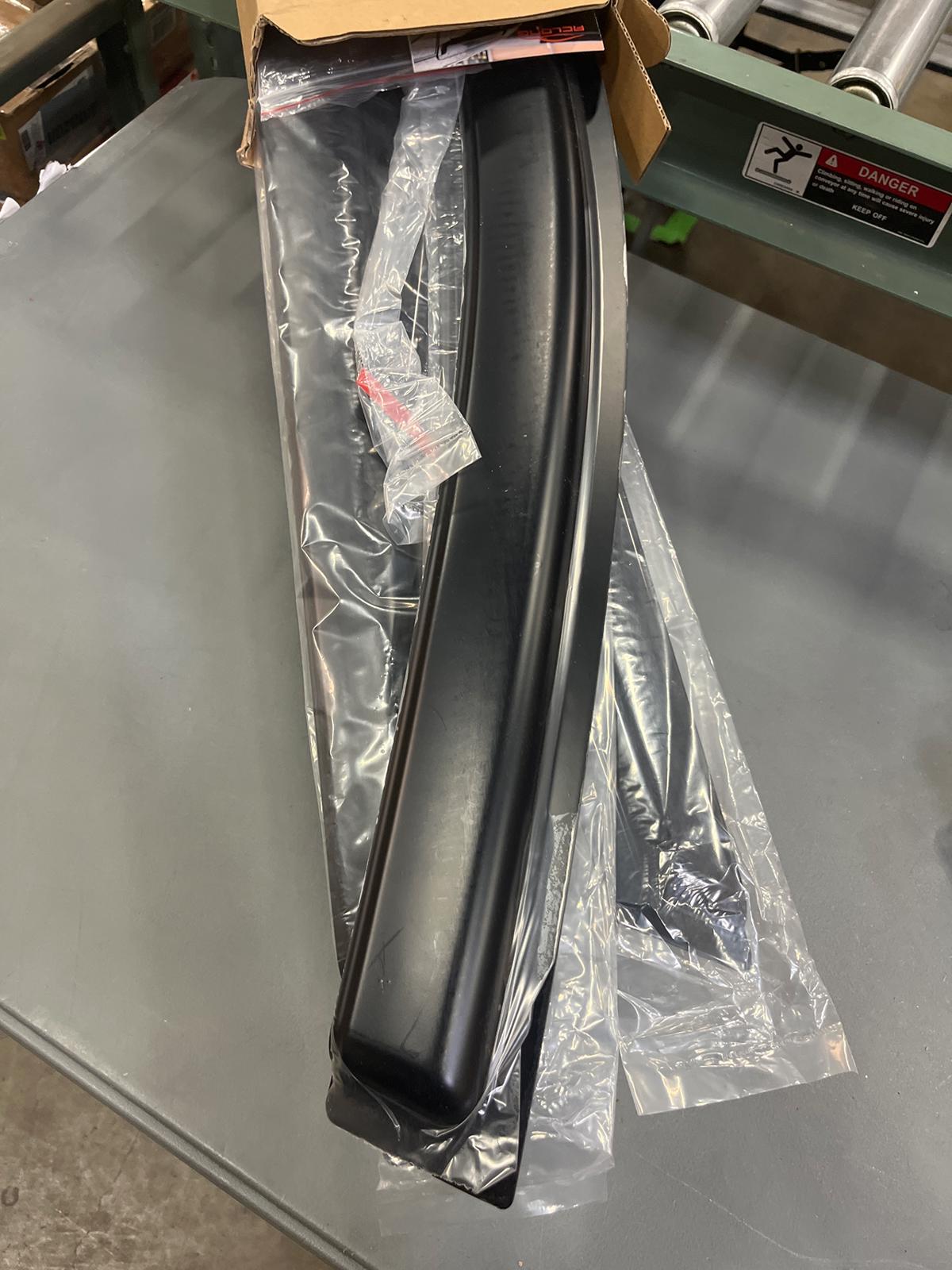 Tape-On Rain Guards Compatible with Chevrolet Trax MK2 2023+ Black