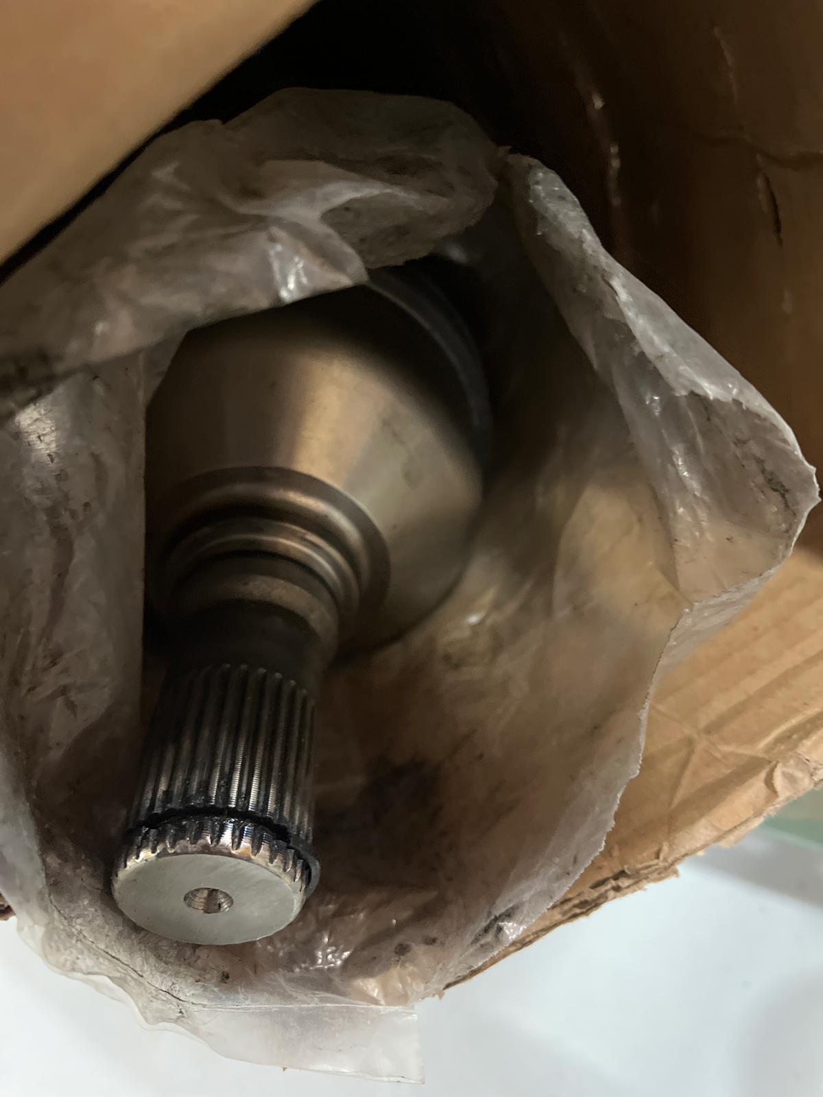 TRQ Front CV Axle Shaft Assembly, 2014-2018 Jeep Cherokee