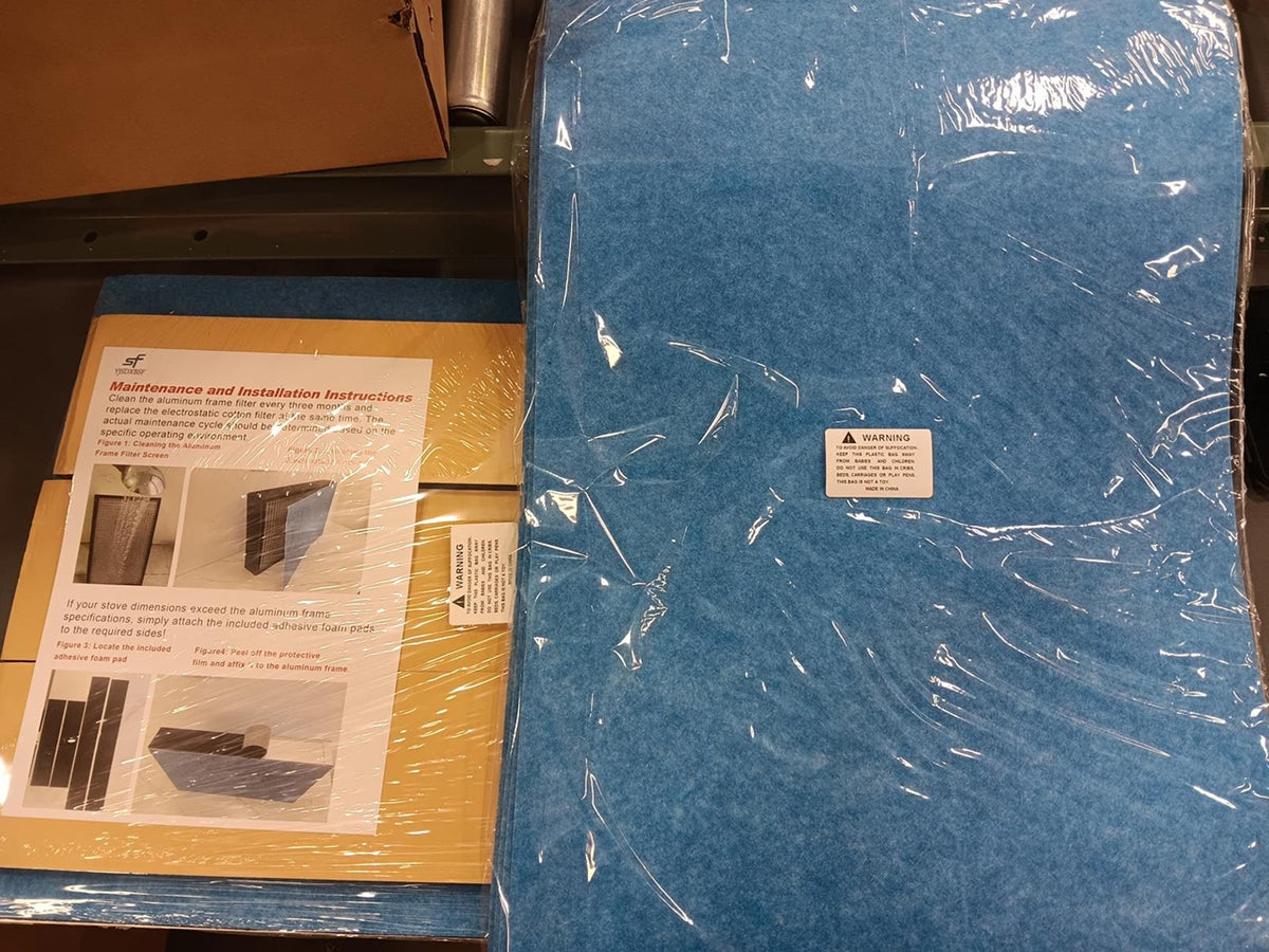 Washable Air Filter, 20x25x4, MERV 11, New