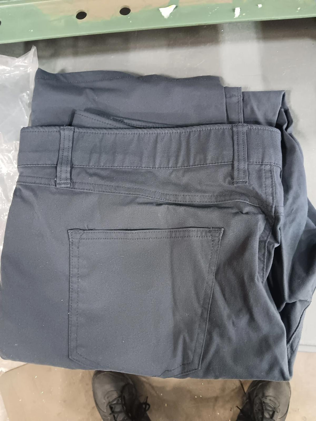 Vintage Lightweight Performance Weather-Flex Tech Pants, 40x34, Storm
