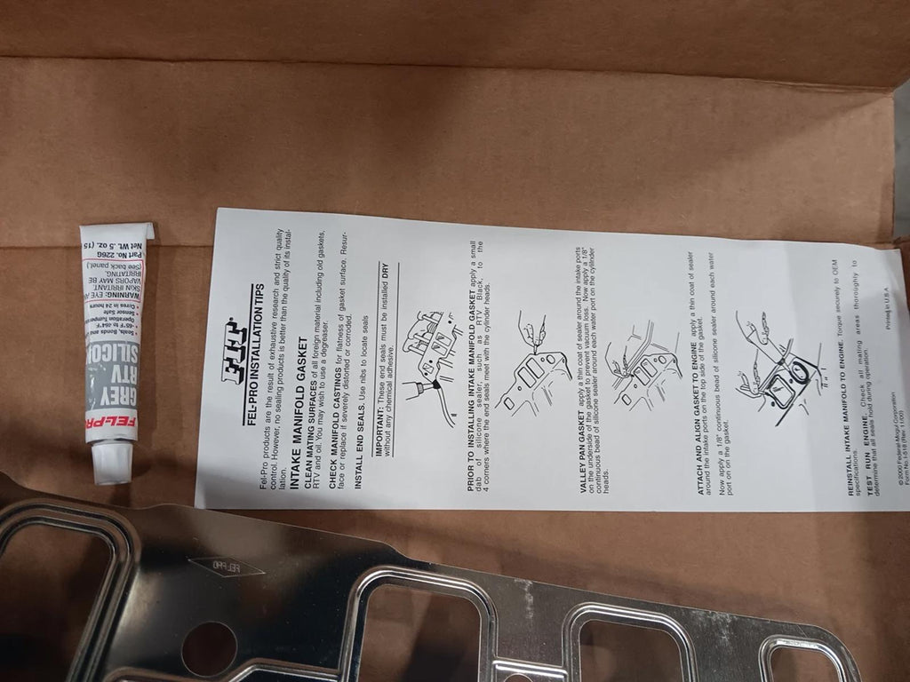 FEL-PRO MS 96027 Valley Pan Gasket Set