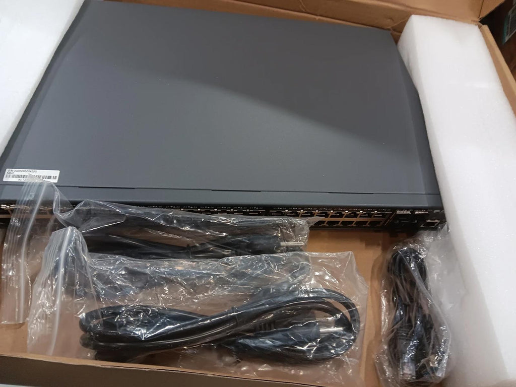 BDCOM S2900-48T4X-2AC 48-Port Gigabit RJ45 + 4-Port 10G SFP+ L3-lite Stackable Managed Switch