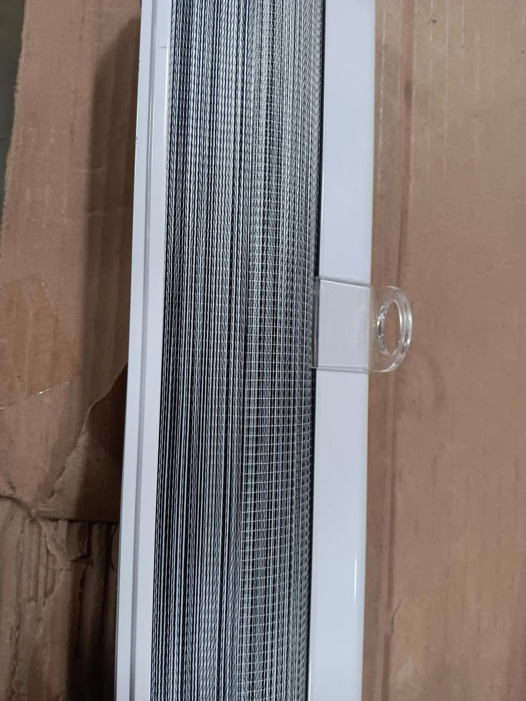 Cordless Zebra Blinds Window Blind, 39x72, Grey