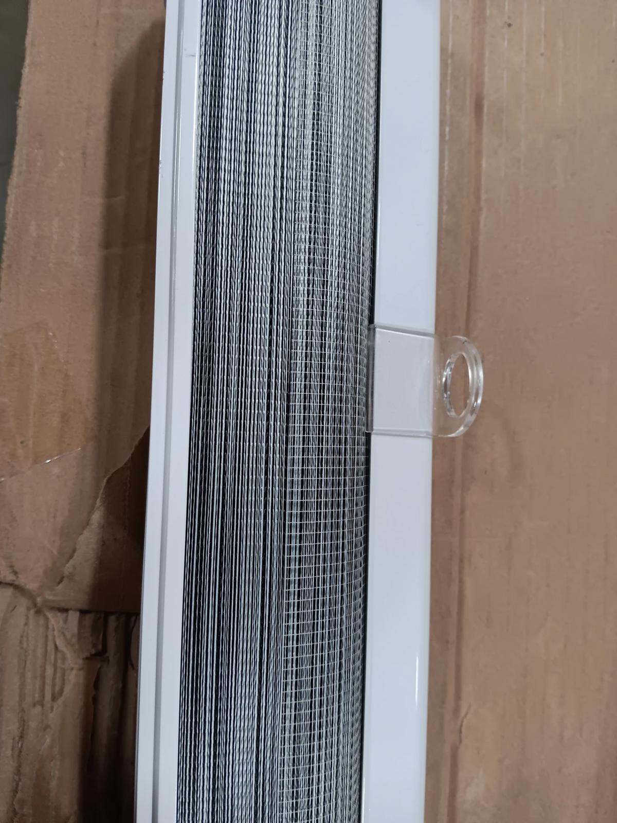 Cordless Zebra Blinds Window Blind, 39x72, Grey