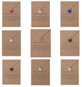 Women's Boardcard Butterfly Gold-Plated Necklaces, $10 for 3!
