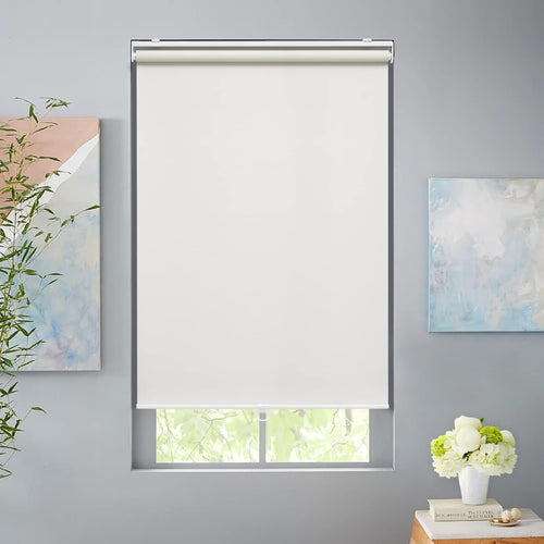 AOSKY Roller Window Shades, White, 65" x 72", Like New - PDX Furnish