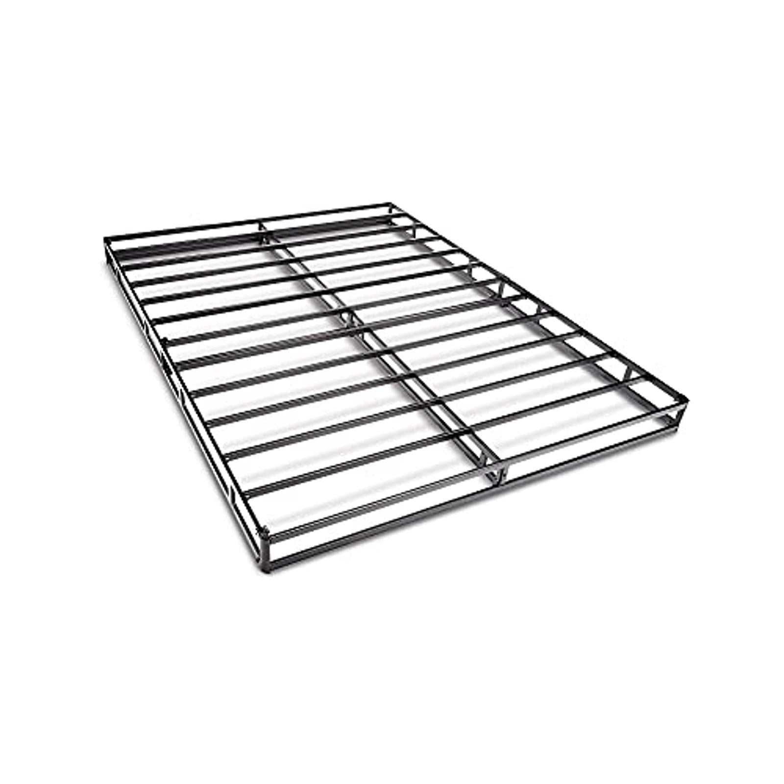 Basics Smart Box Spring Bed Base, 5 - Inch Mattress Foundation - Queen - PDX Furnish