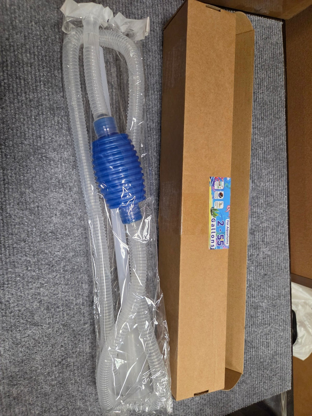 Aquarium Gravel Cleaner & Water Changer Siphon Pump Kit (2–55 Gallon) NEW