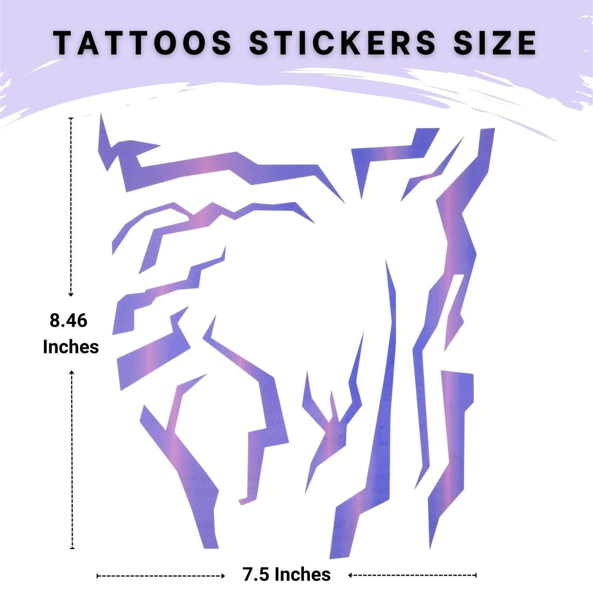 Face Tattoos for costumes and cosplay, FREE SHIPPING
