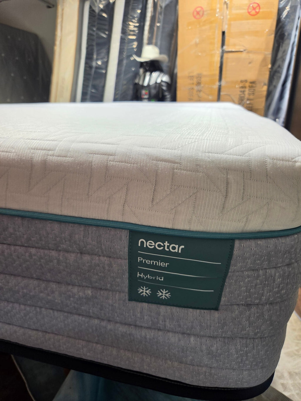 Nectar Premier Hybrid 13" King Mattress – Like New Open Box (Dual Cooling)