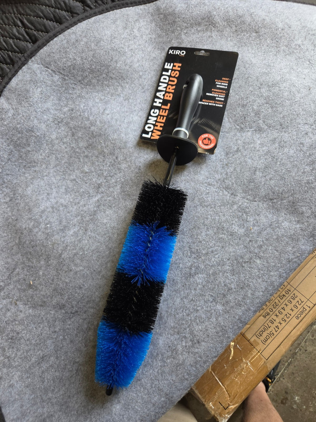 Kirovalis Wheel & Tire Brush, 18“ Soft Bristle