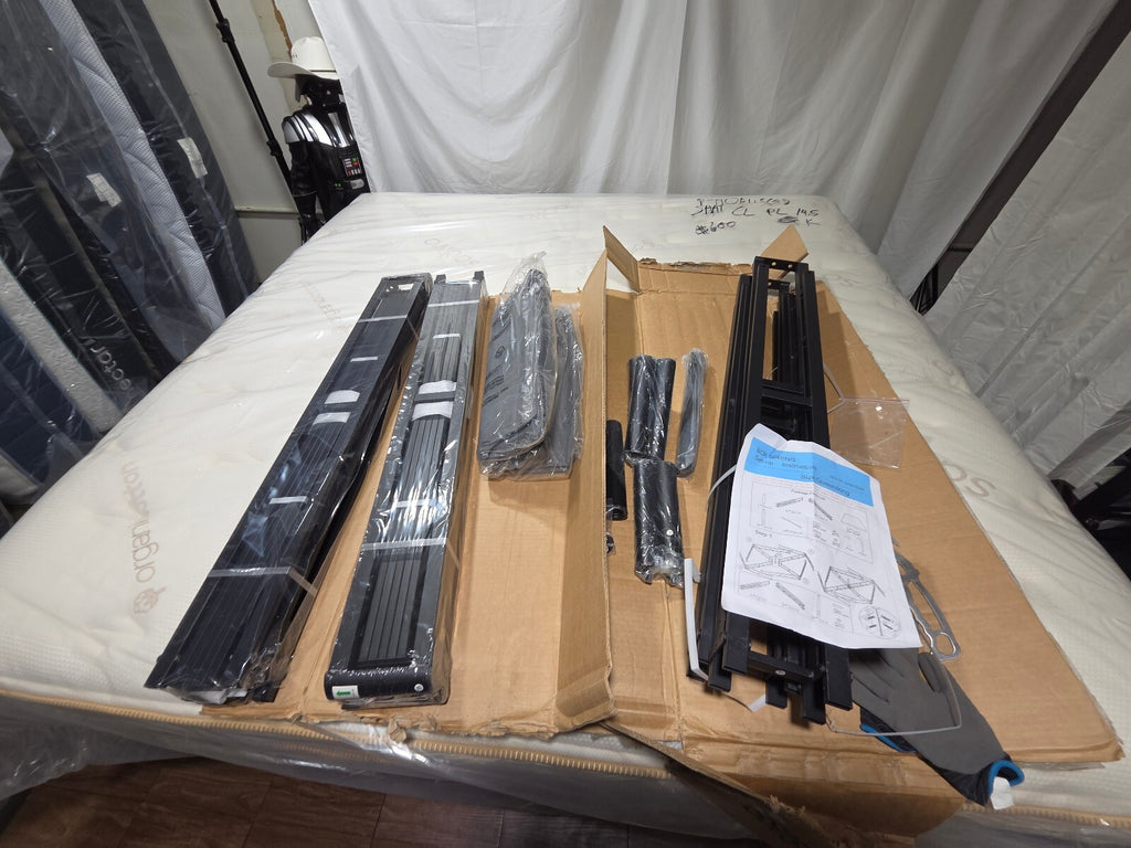 Metal Bed Platform w/ 14" legs, King, Like New condition