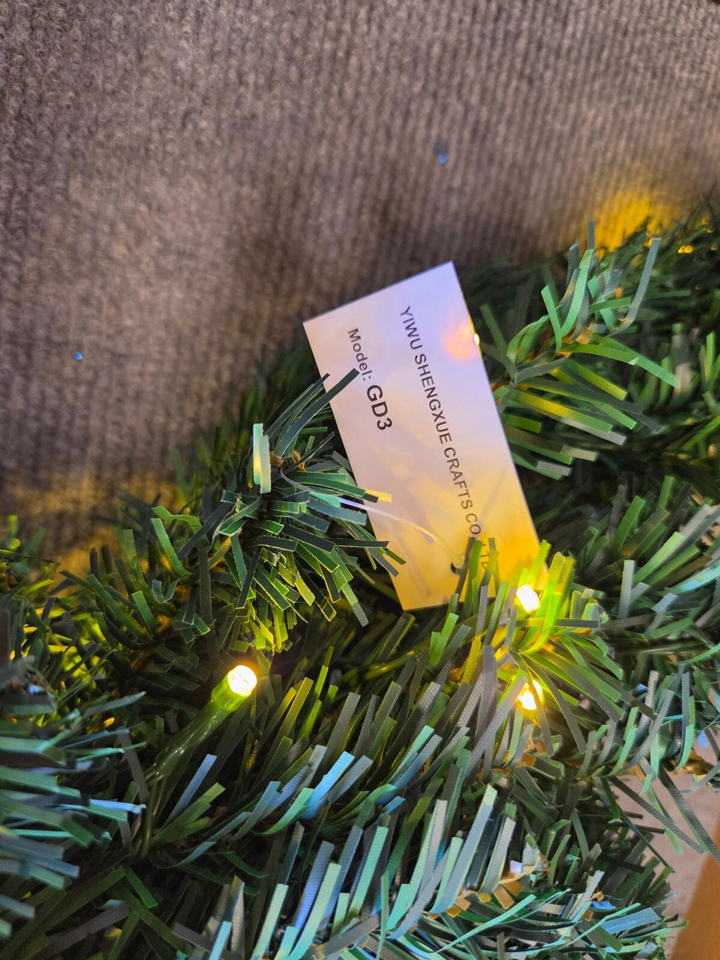 3ft Pre-Lit Tabletop LED Christmas Tree (Open Box, TESTED)