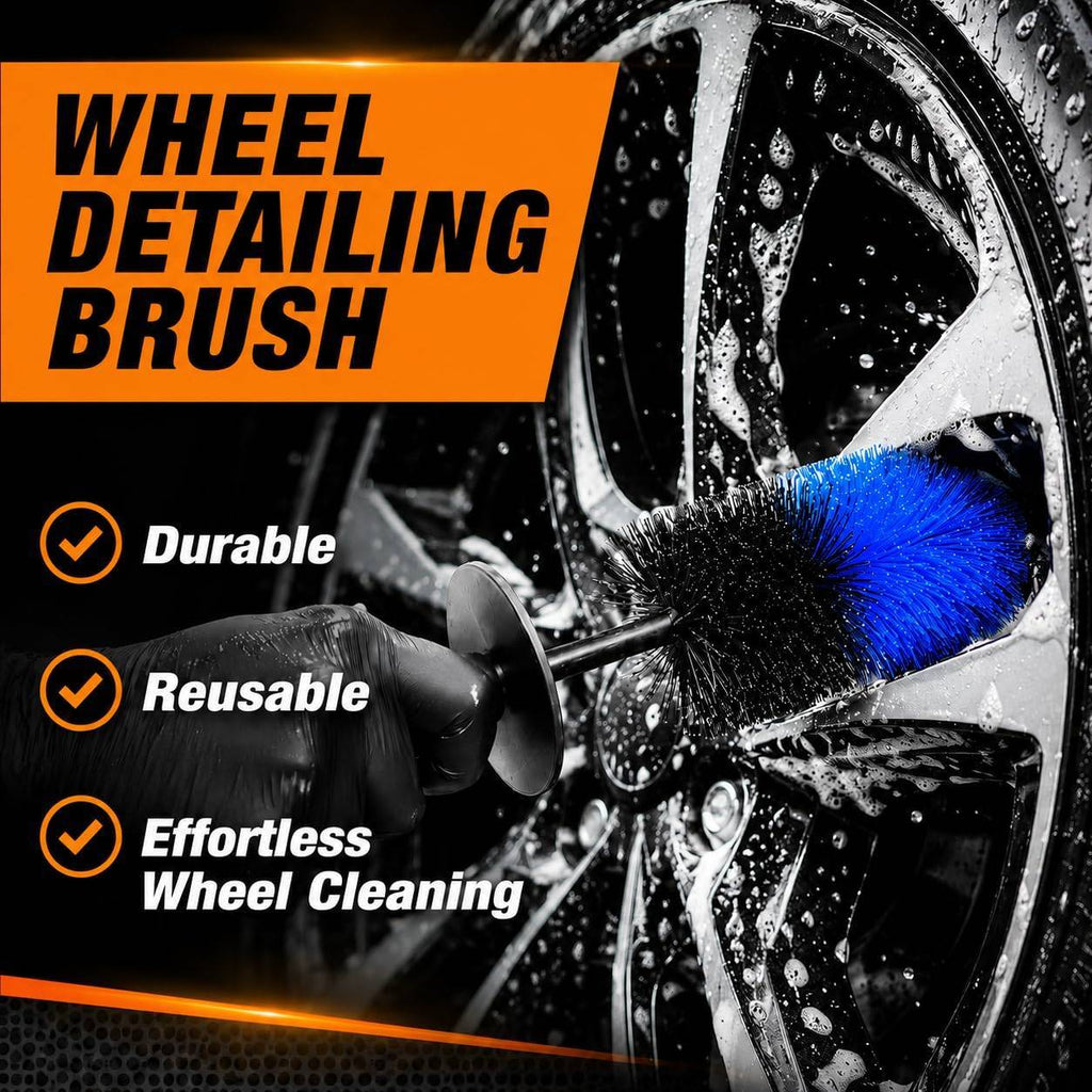 Kirovalis Wheel & Tire Brush, 18“ Soft Bristle