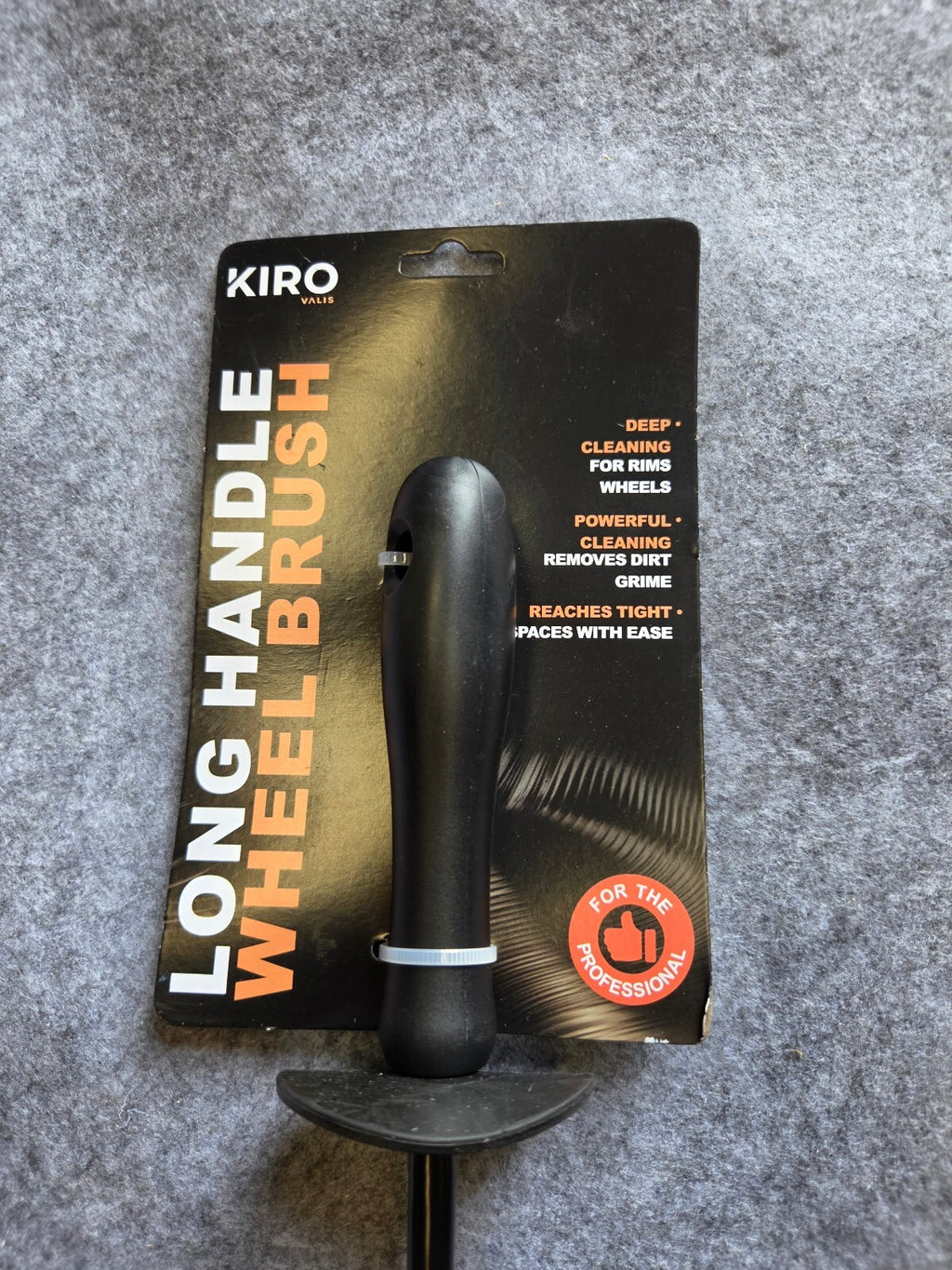 Kirovalis Wheel & Tire Brush, 18“ Soft Bristle