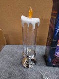 Romantica LED Swirling Glitter Water Candle – USB Rechargeable Mood Light