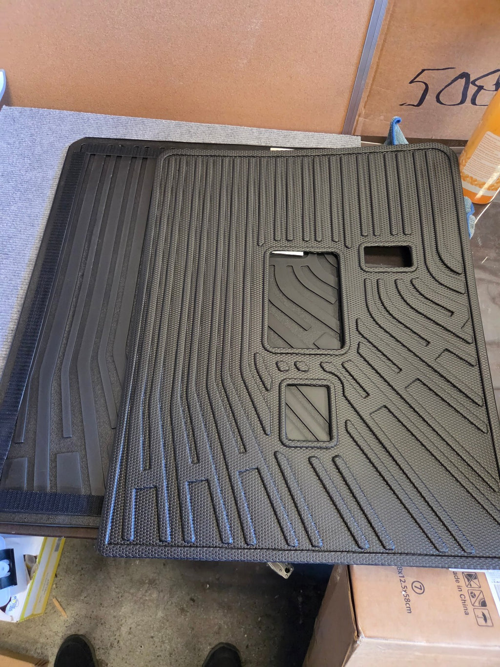 2016-2024 Dodge Durango All-Weather Cargo Liner & 3rd Row Backrest Mats (NEW)