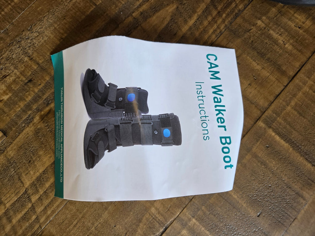 Pneumatic Air CAM Walker Fracture Boot (Short / Low-Top, Size Medium, Universal Left/Right)
