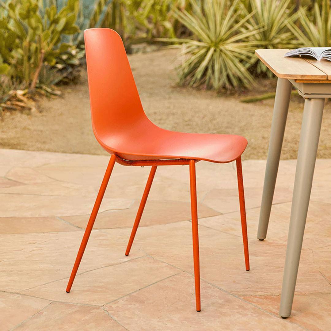 Article Svelti Dining Chair - Begonia Orange, 6 available, Brand new!