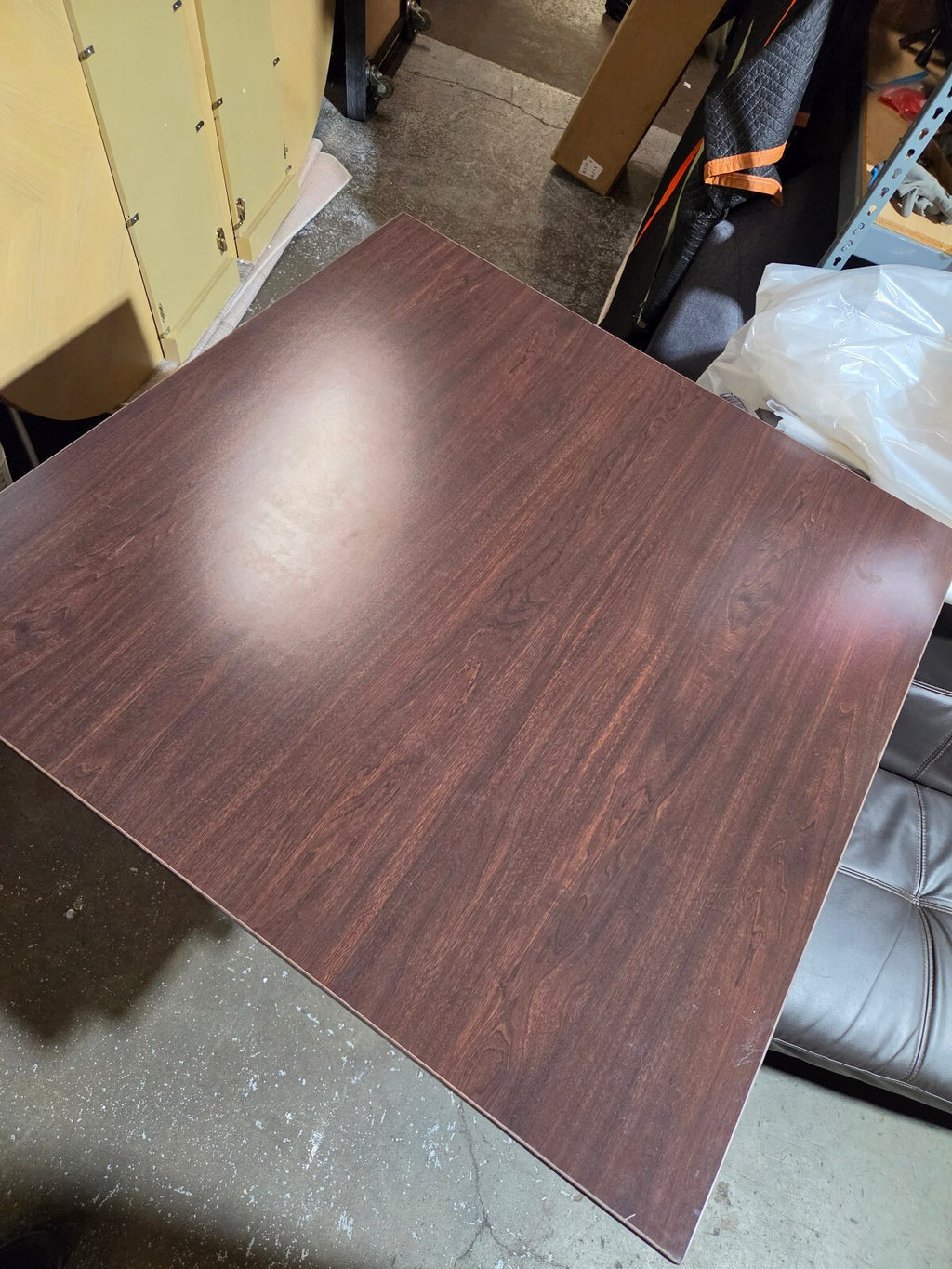 42" square table