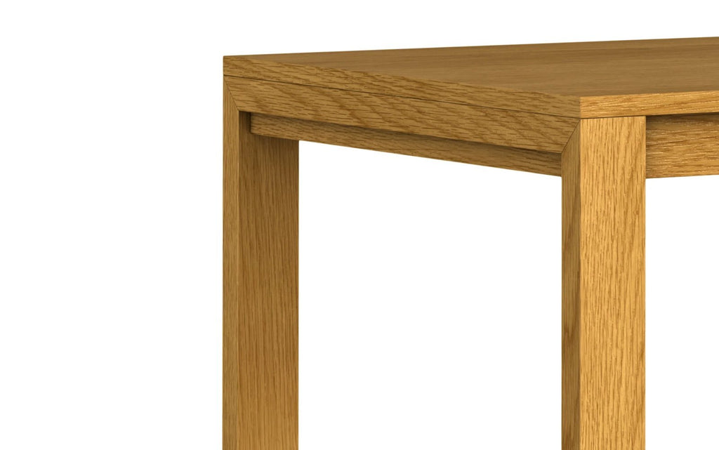 Simpli Home Wilson 60" Oak Rectangular Dining Table – Brand New In Box