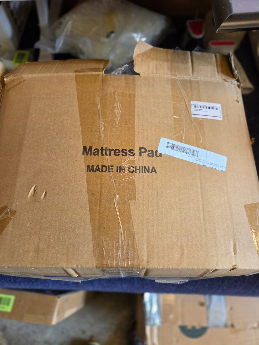 Twin XL Mattress Topper, 8-21" deep pockets, Down, White, BRAND NEW