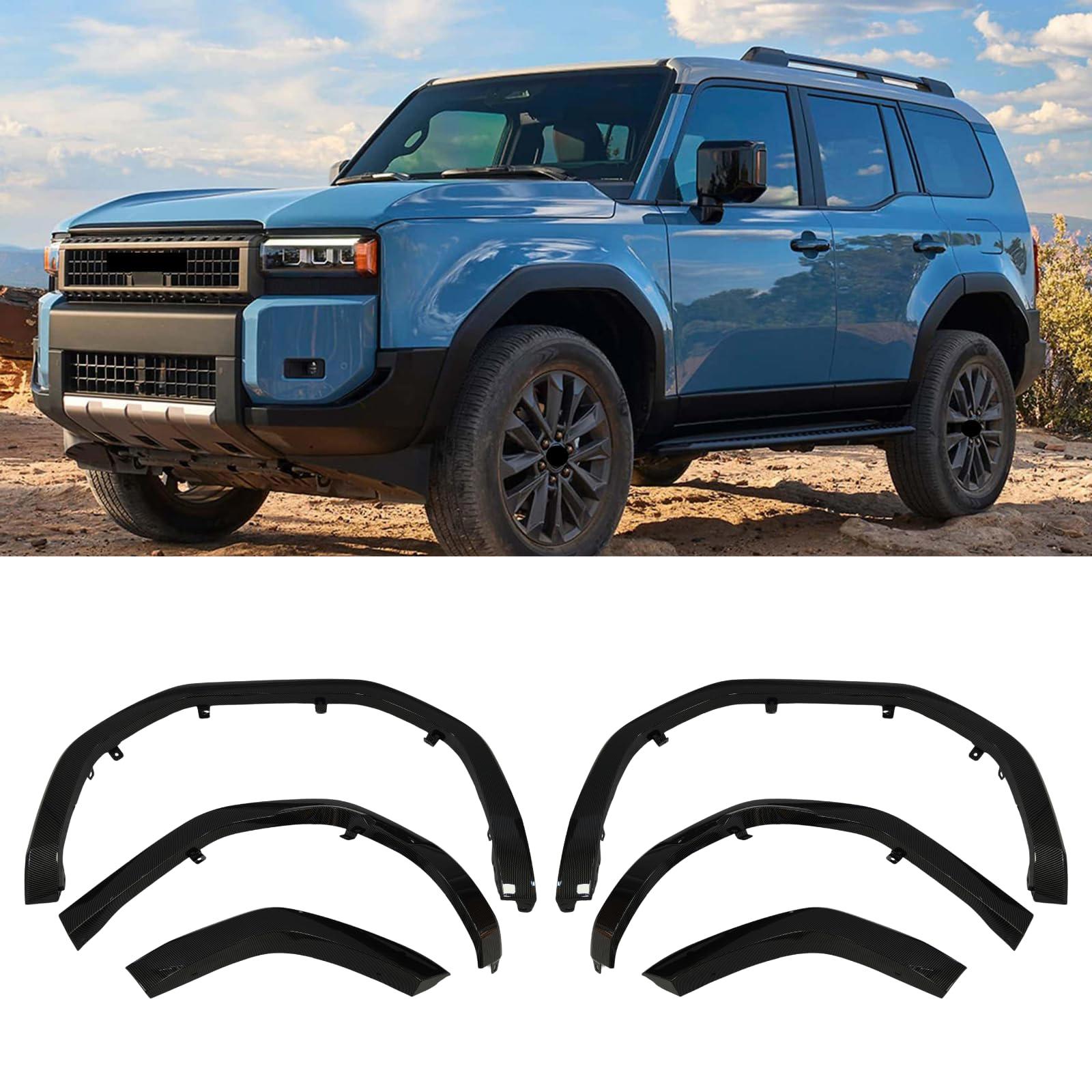 Carbon Fiber Wheel Arch 2024 - 2025 Toyota Land Cruiser Prado LC250, PD24F10 - S - PDX Furnish