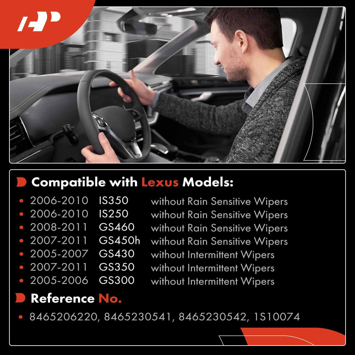 A-Premium Windshield Wiper and Washer Switch Assembly for Lexus