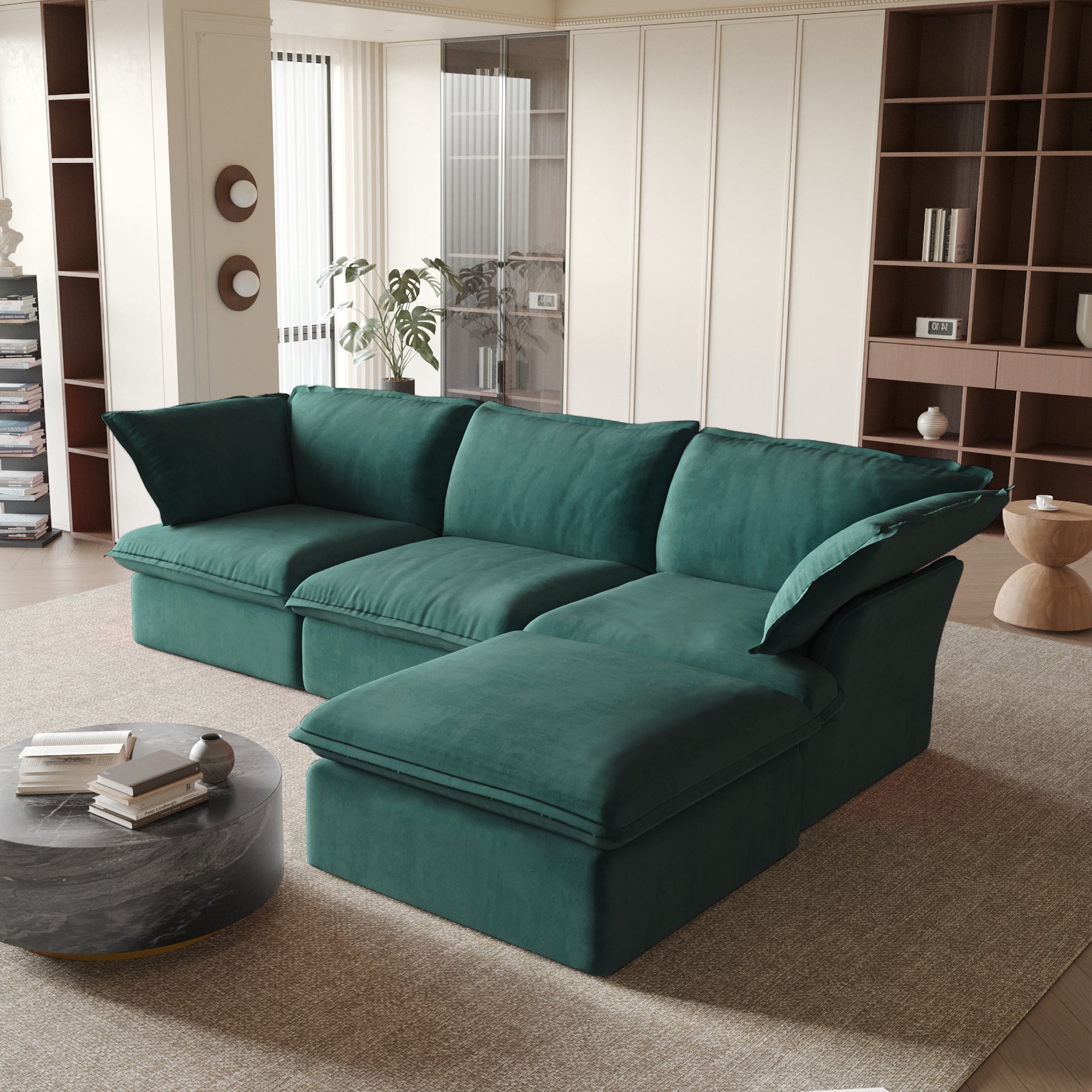 Modern Minimalist Modular sectional Sofa
