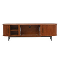 Linear Wood TV Stand - PDX Furnish