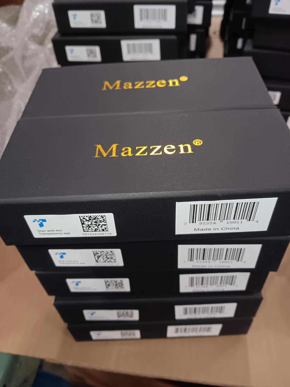 Mazzen Polarized Sunglasses, Black Grey Lenses with Black Frame - PDX Furnish