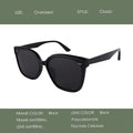 Mazzen Polarized Sunglasses, Black Grey Lenses with Black Frame - PDX Furnish