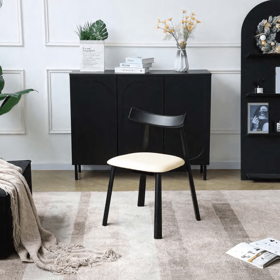 Minimalist design MCM dining chair, set of 2 - PDX Furnish