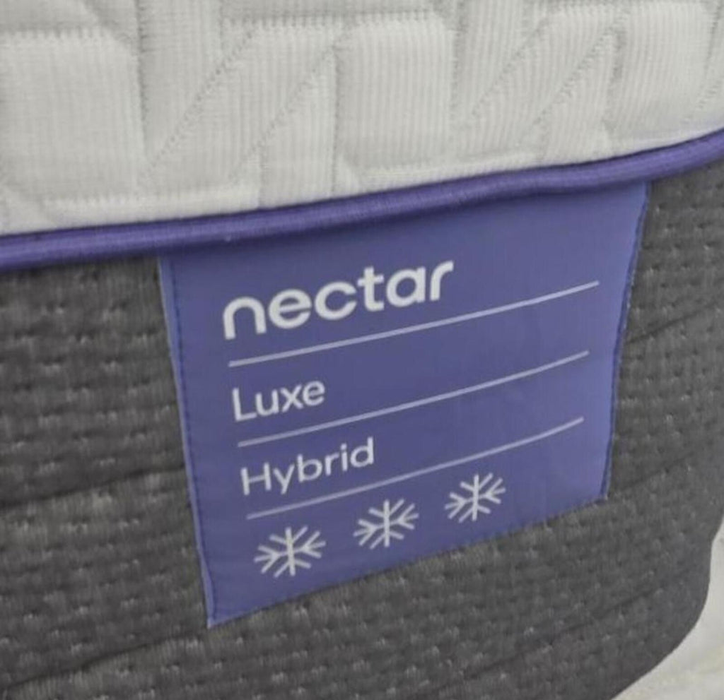 Nectar Luxe Hybrid King mattress, Like New Condition - PDX Furnish