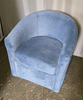 Odessa Barrel Style Armchair w/ reversible cushion, Like New - PDX Furnish