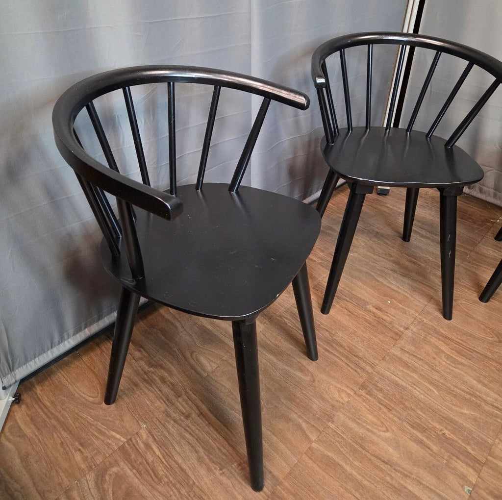 DUHOME Wooden Black Dining Chairs Set of 4, Brand New, Assembled