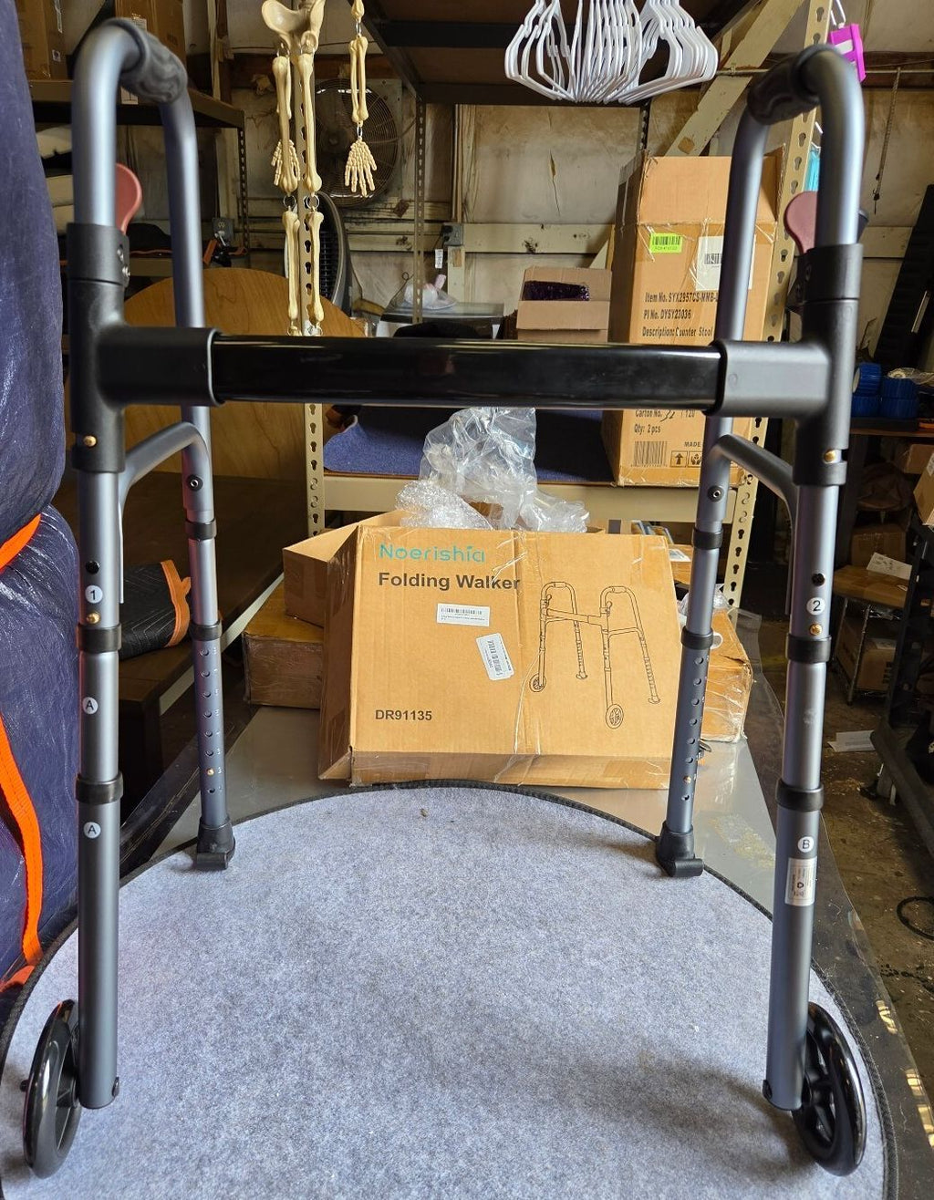 Noerishia Folding Walker for Seniors & Adults, NEW!