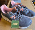AOV-ARCH Women’s Orthopedic Walking & Running Shoes, Women’s 8 / Grey & Pink