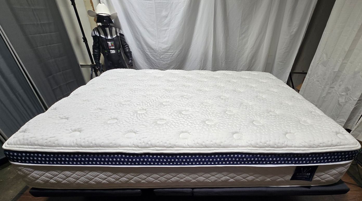 Winkbed w/ Frost Cooling, Luxury Firm Queen mattress, Like New Condition