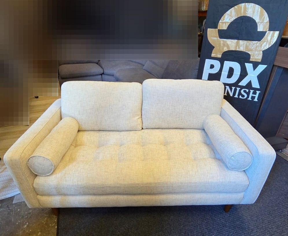 Castlery Madison Loveseat, Amalfi, Bisque